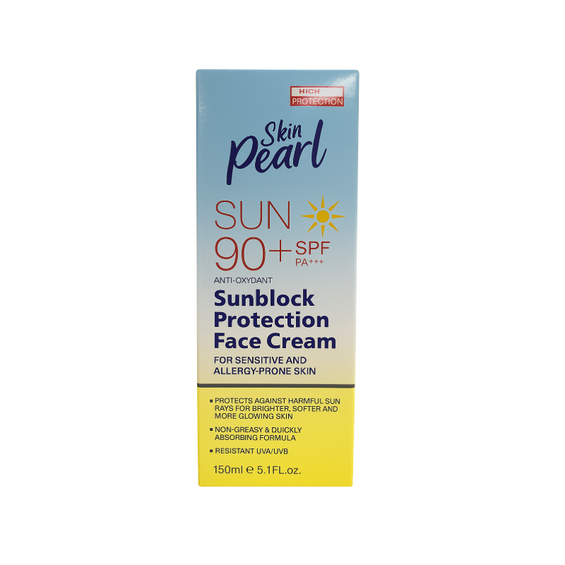 SKIN PEARL SUNBLOCK FACE CREAM 90SPF 150ML
