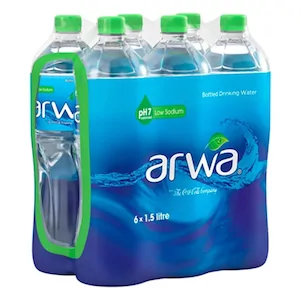 Arwa Drinking Water 1.5L x6 | Bottled Water Value Pack | Best Price Dubai UAE