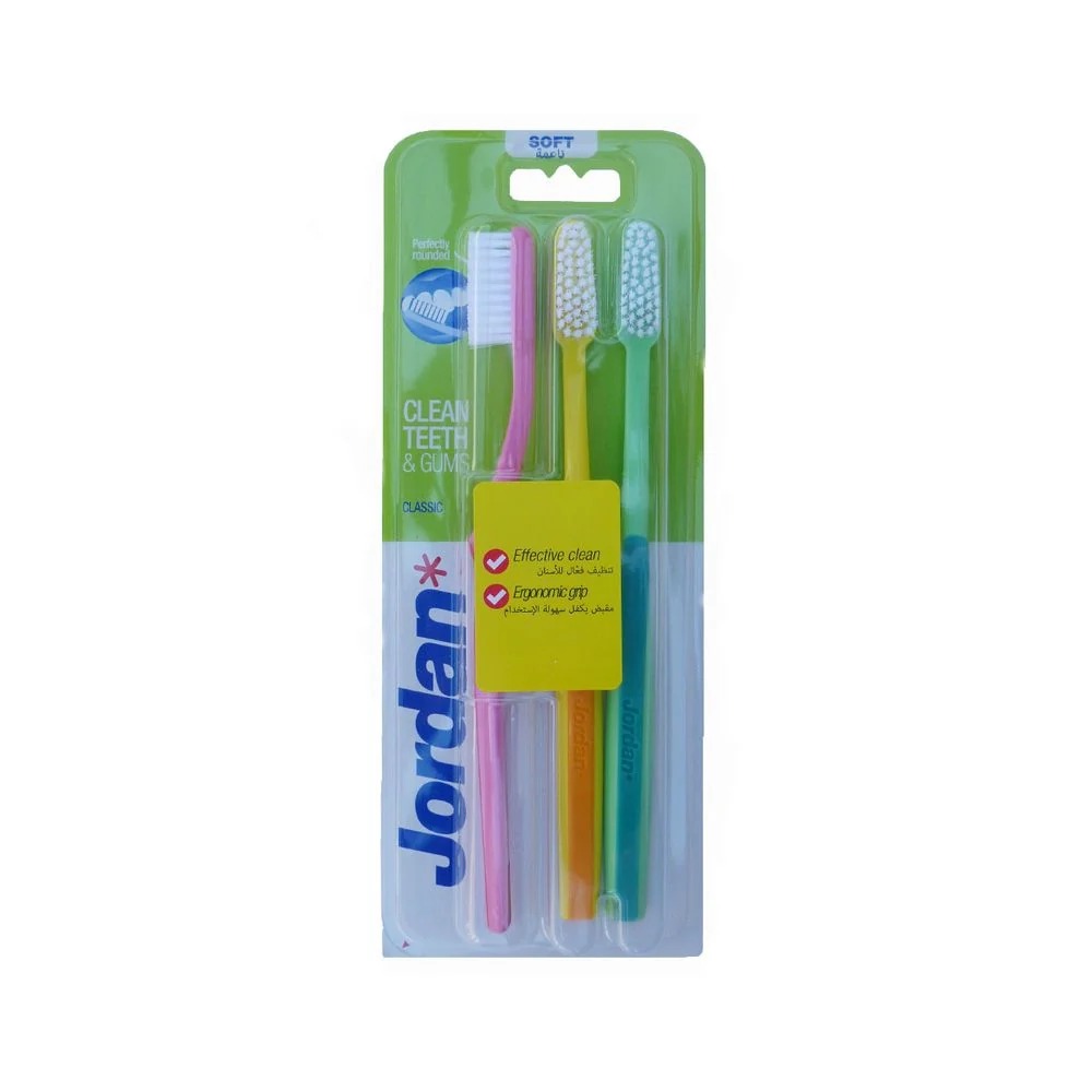 JORDAN Classic Toothbrush 3-Outer Set Outer