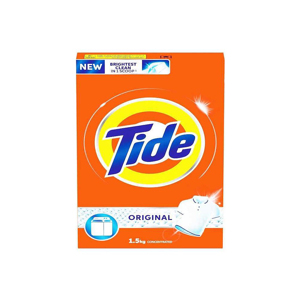 Tide Powder Laundry Detergent Original Scent 1.5kg
