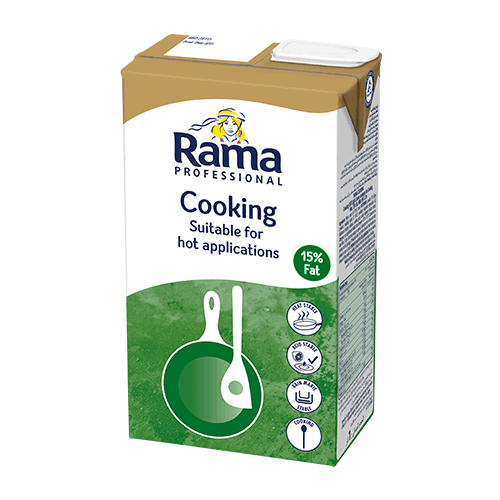 RAMA Cooking Cream 15% 1L Carton Pack of 8