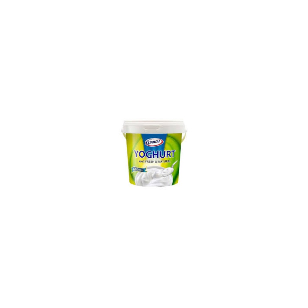 Unikai Plain Yogurt 10kg - Bulk Fresh Dairy Yogurt for Restaurants, Catering & Food Service Use