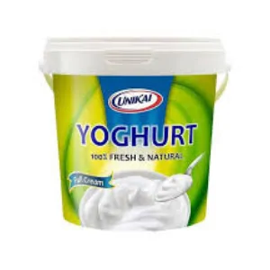 Unikai Plain Yogurt 10kg - Bulk Fresh Dairy Yogurt for Restaurants, Catering & Food Service Use