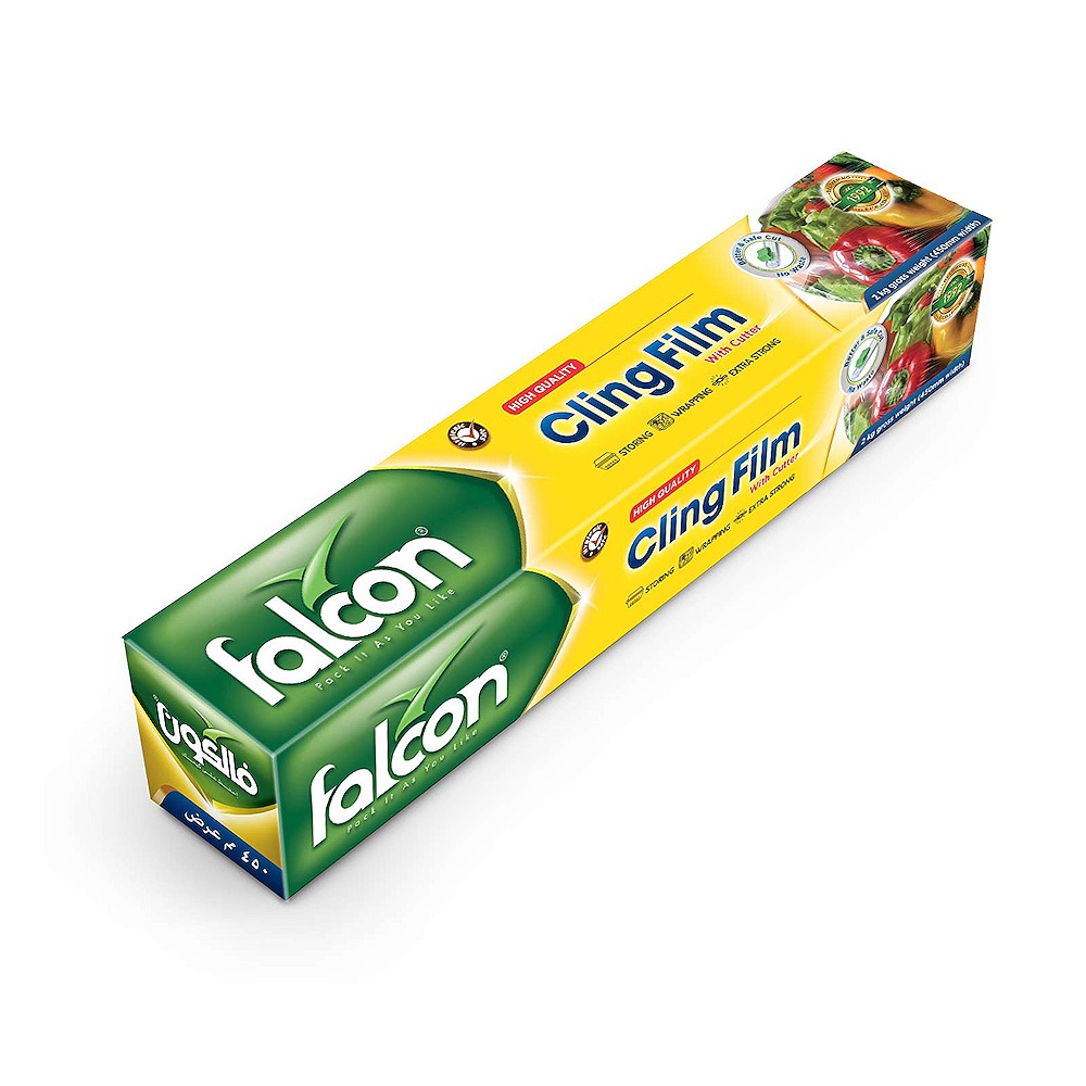 FALCON Cling Film 45CM x 2KG Pack of 4
