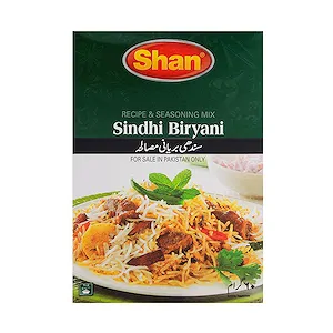 Shan Sindhi Biryani Masala 60g - Authentic Sindhi Style Biryani Spice Mix for Rich Traditional Flavor