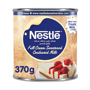 Nestle Sweetened Condensed Milk 370g - Premium Quality & Great Value