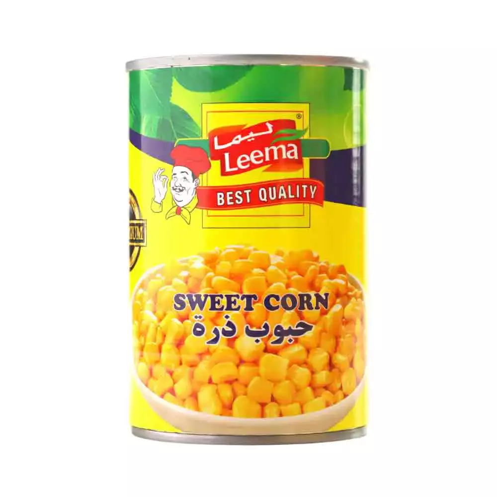 LEEMA Whole Sweet Corn 425GM Carton Pack of 24