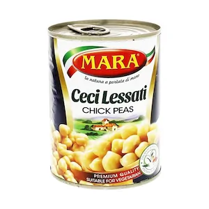 Mara Canned Chickpeas 400g - Ready-to-Eat Premium Chick Peas in Brine