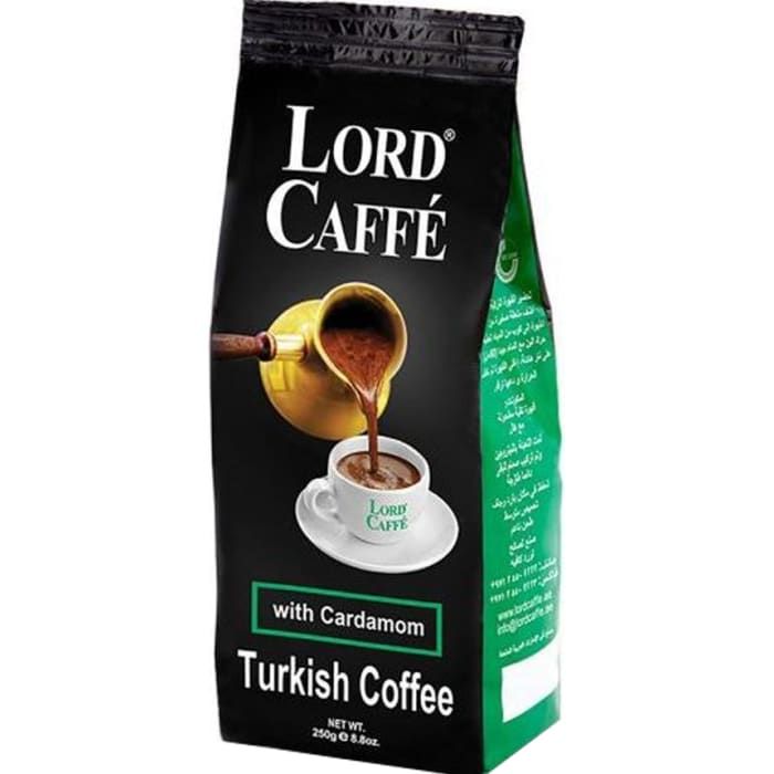 LORD Coffee with Cardamom 250GR Carton Pack of 20