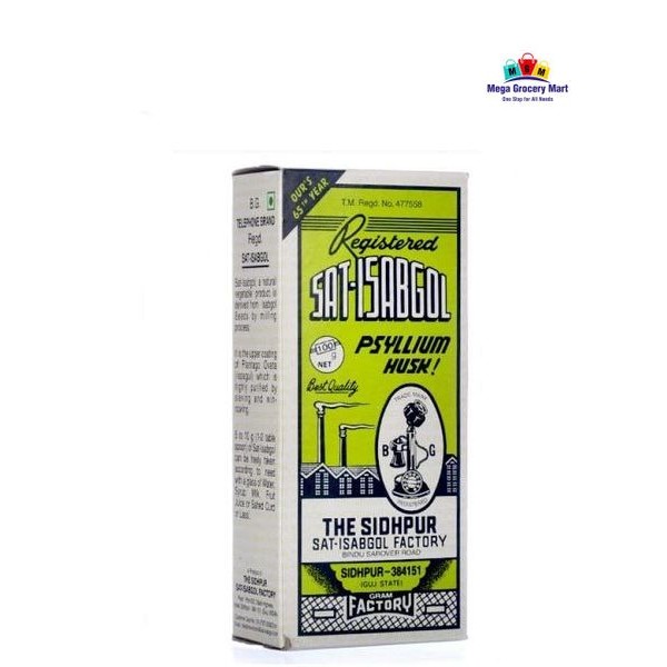 ISABGOL Isabgol Big 100GM Carton Pack of 100