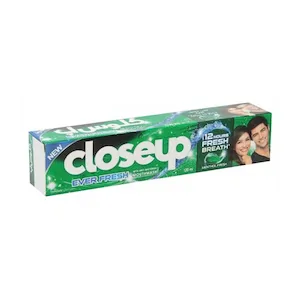 Closeup Green Fresh Toothpaste 120g - Antibacterial Gel Toothpaste for Long-Lasting Fresh Breath
