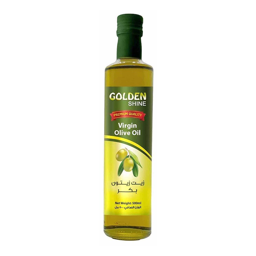 Golden Shine Virgin Olive Oil 500ML Pack of 2