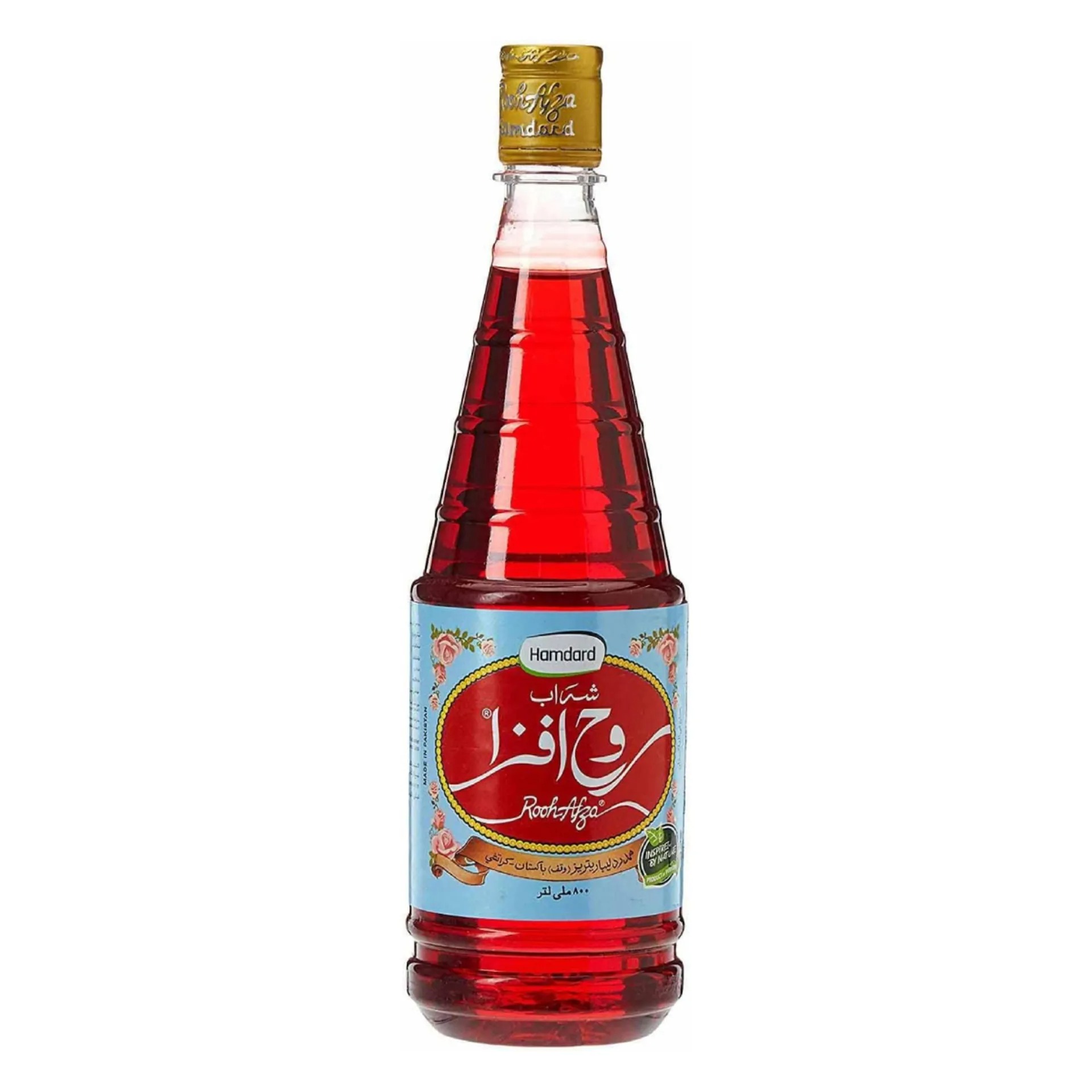 Rooh Afza 800ml | Hamdard Sharbat Syrup for Iftar & Ramadan Drinks | Dubai UAE