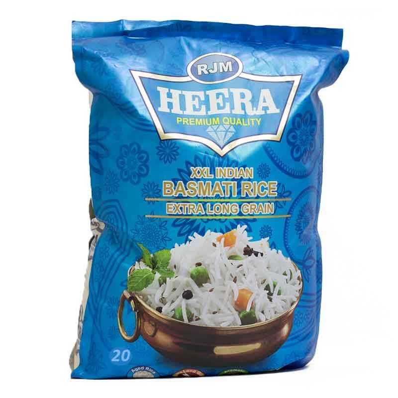 Heera 1121 Extra Long Basmati Rice 20kg – Family & Bulk Pack