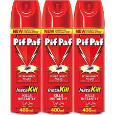 PIFPAF Red Mosquito Killer 3x400 ML Carton Pack of 16
