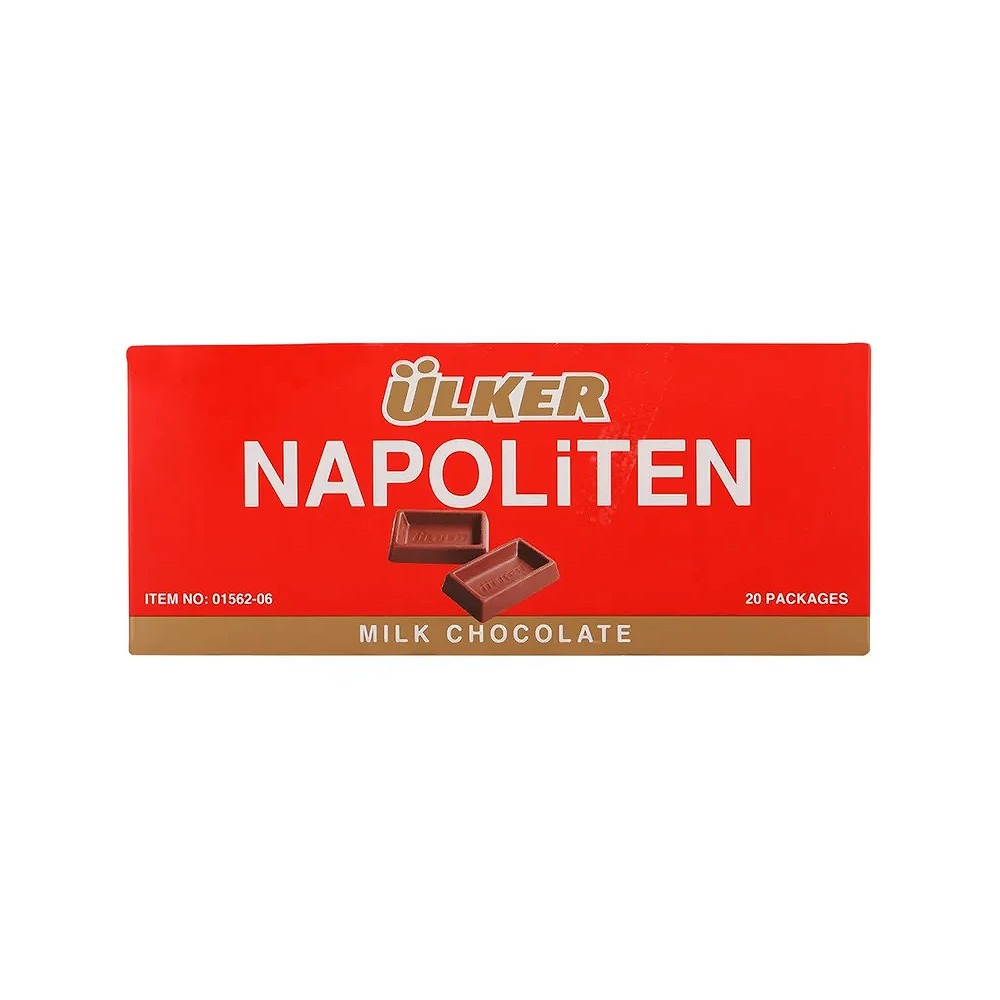 Ulker Napoliten Milk Chocolate 33GR Pack of 4