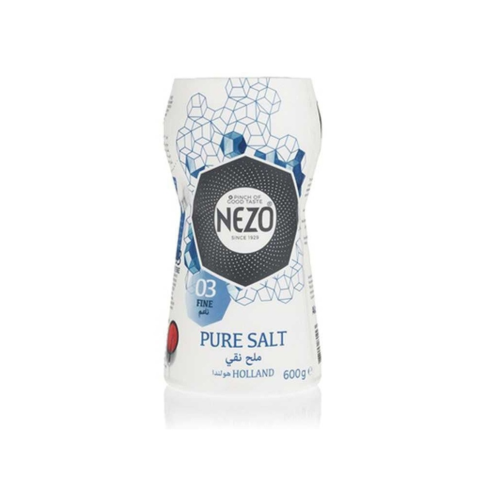 Nezo Table Salt 600g – Bottle Pack