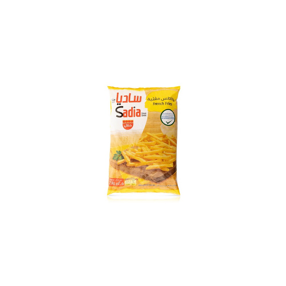 SADIA Frozen Potato 9MM 2.5KG Pack of 2