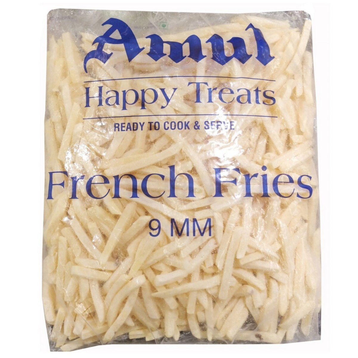 AMUL Happy Treats Frozen Potato 2.5 KG Pack of 3