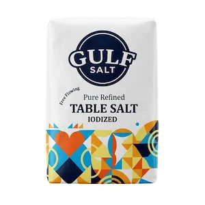 Gulf Refined Table Salt 700g Bottle - Premium Fine Cooking Salt for Daily Use