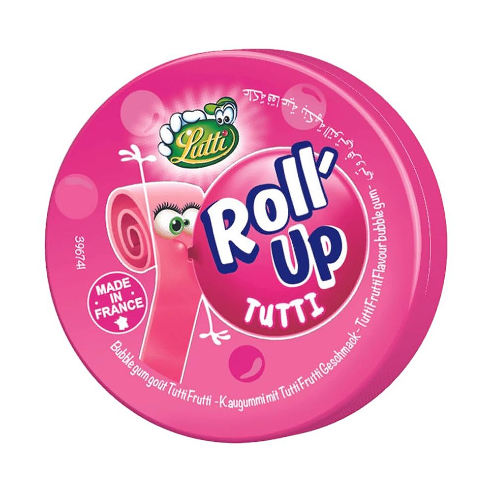 LATTI Roll Up Straight Tutti Frutti 29g Pack of 3