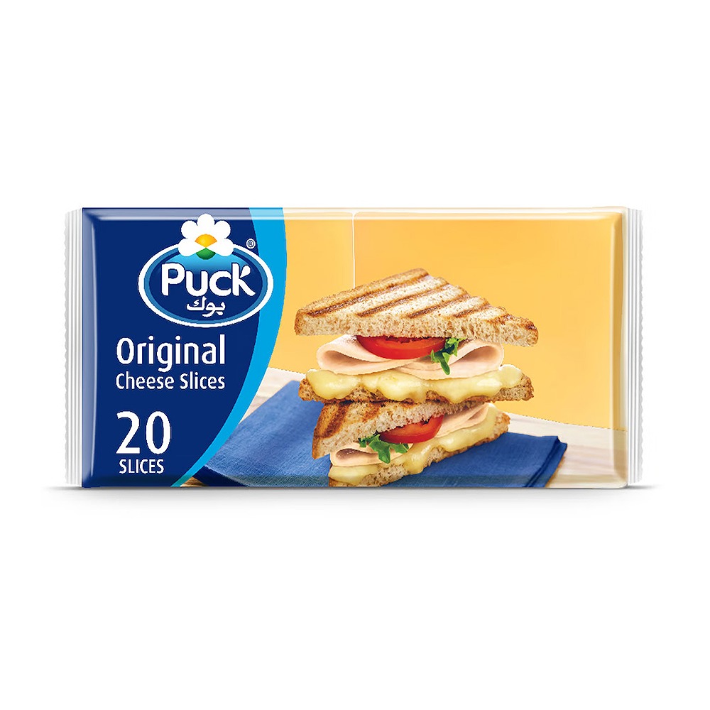 Puck Slice Cheese 400GM Pack of 2