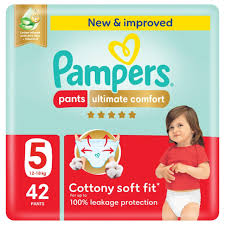 Pampers Pants Ultimate Comfort No.5 Diapers Carton Pack of 84