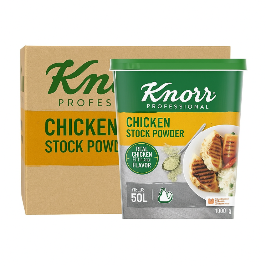 Knorr Chicken Stock Powder 1KG Pack of 4