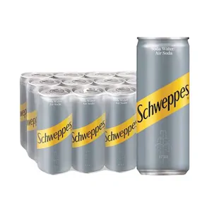 Schweppes Soda Water 300ml Pack of 24 – Premium Sparkling Mixer