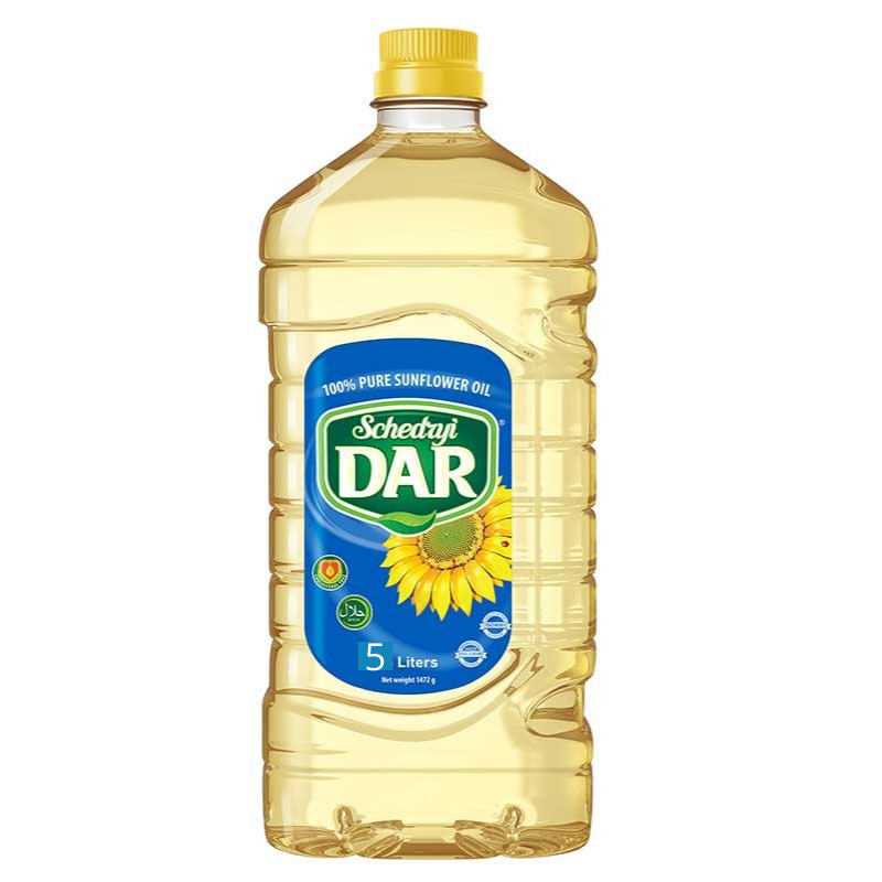 Dar Schedryi Sunflower Oil 5L – Family Value Pack
