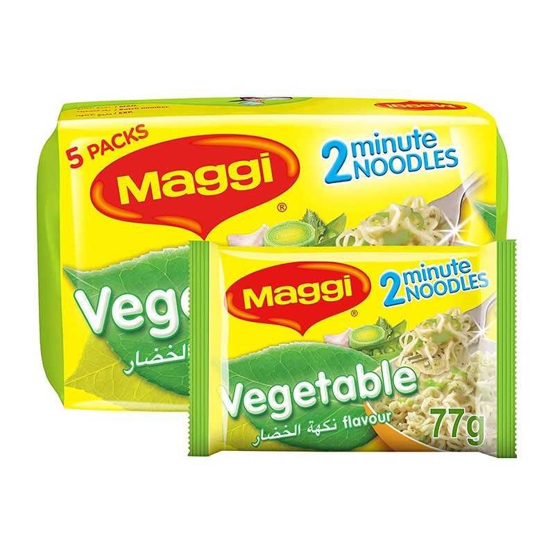 Maggi Instant Vegetable Flavour Noodles 77g Pack