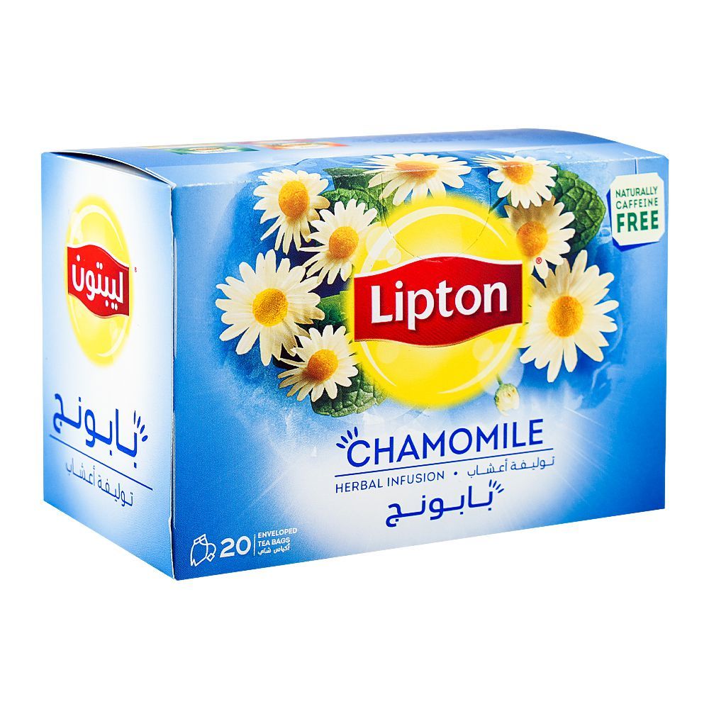 Lipton Herbal Tea Bags Chamomile 1 GR Carton Pack of 320
