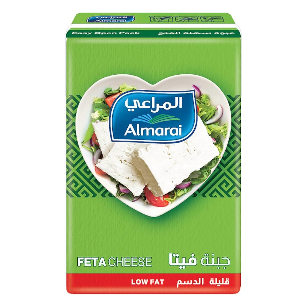 Almarai Feta Cheese Lite & F/F 400GR Piece