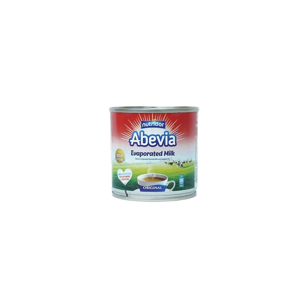 ABEVIA Evaporated Milk 48 x 170g Carton – Premium Creamy Canned Milk for Wholesale & Foodservice