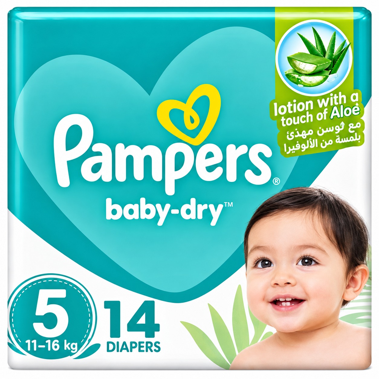 Pampers Baby Diapers No.5 Junior Outer