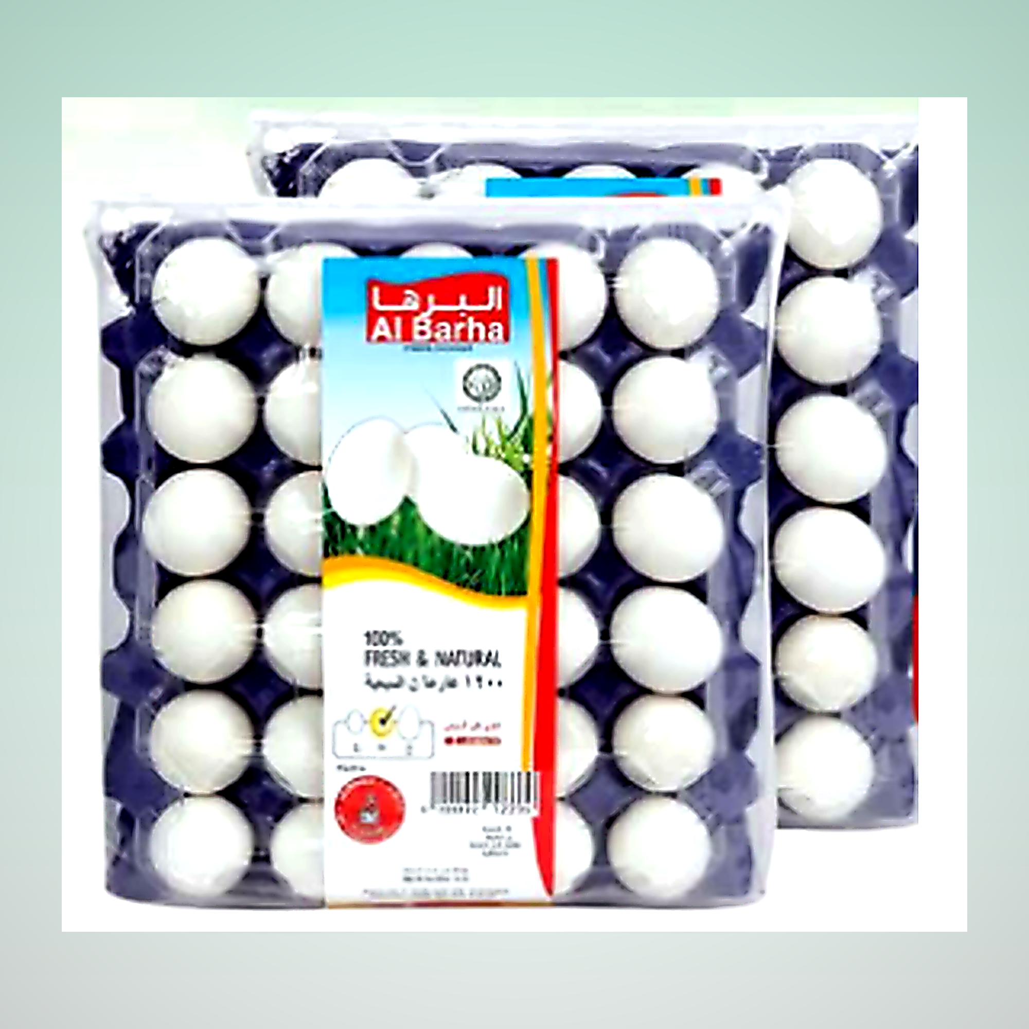 Al Baraha White Eggs 30pcs | Fresh Eggs for Baking & Breakfast | Dubai UAE