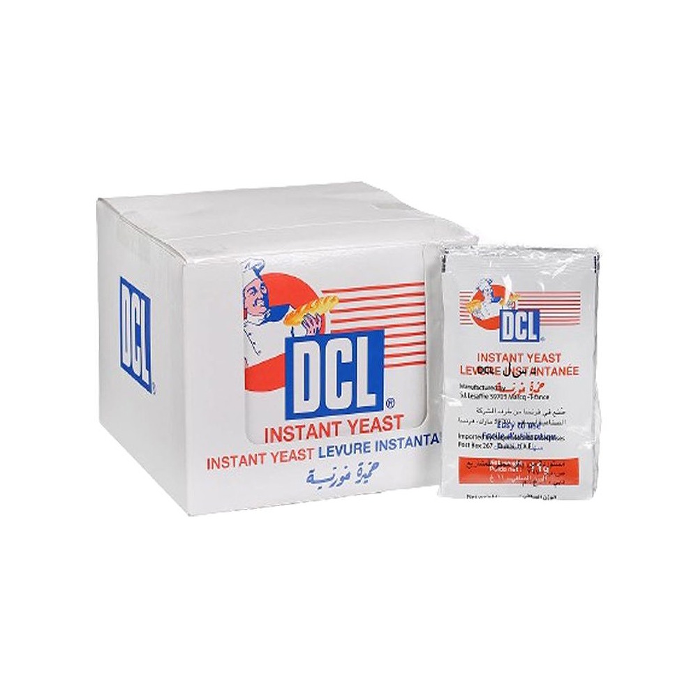DCL Active Dry Yeast Sachets 4 x 11g Baking Yeast Pack Instant Leavening Agent for Bread & Bakery Use
