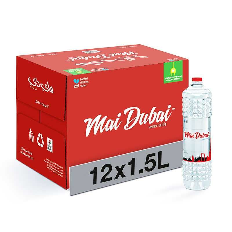 Mai Dubai Drinking Water 1.5L – Pack of 12