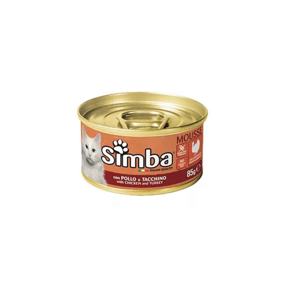 SIMBA Cat Food Chicken & Turkey 85GR Pack of 3