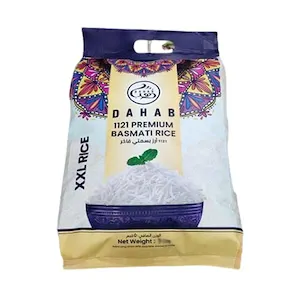 Dahab 1121 Premium Basmati Rice 20kg – Long Grain Family & Bulk Pack