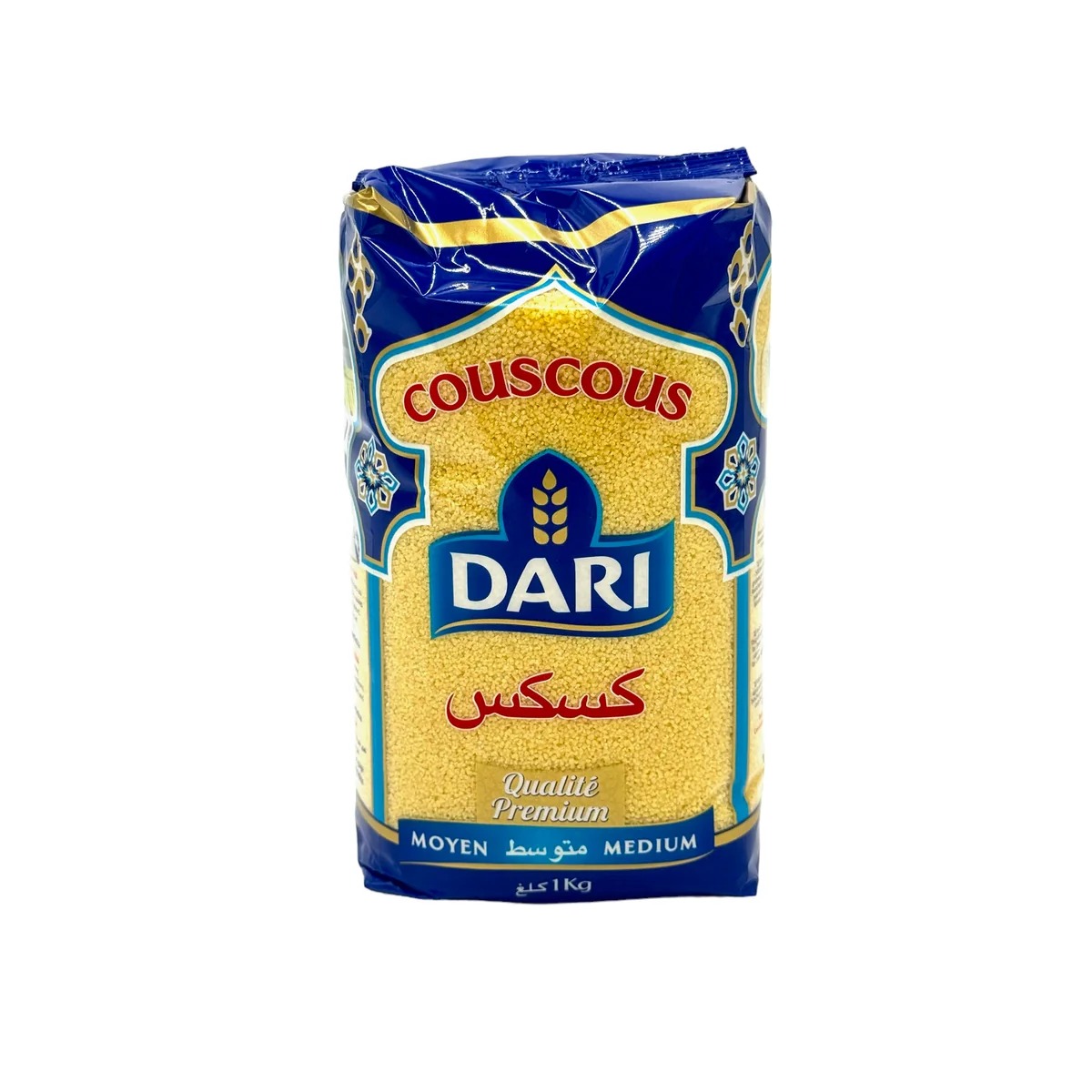 Dari Couscous Moyen 1 kg Pack of 3