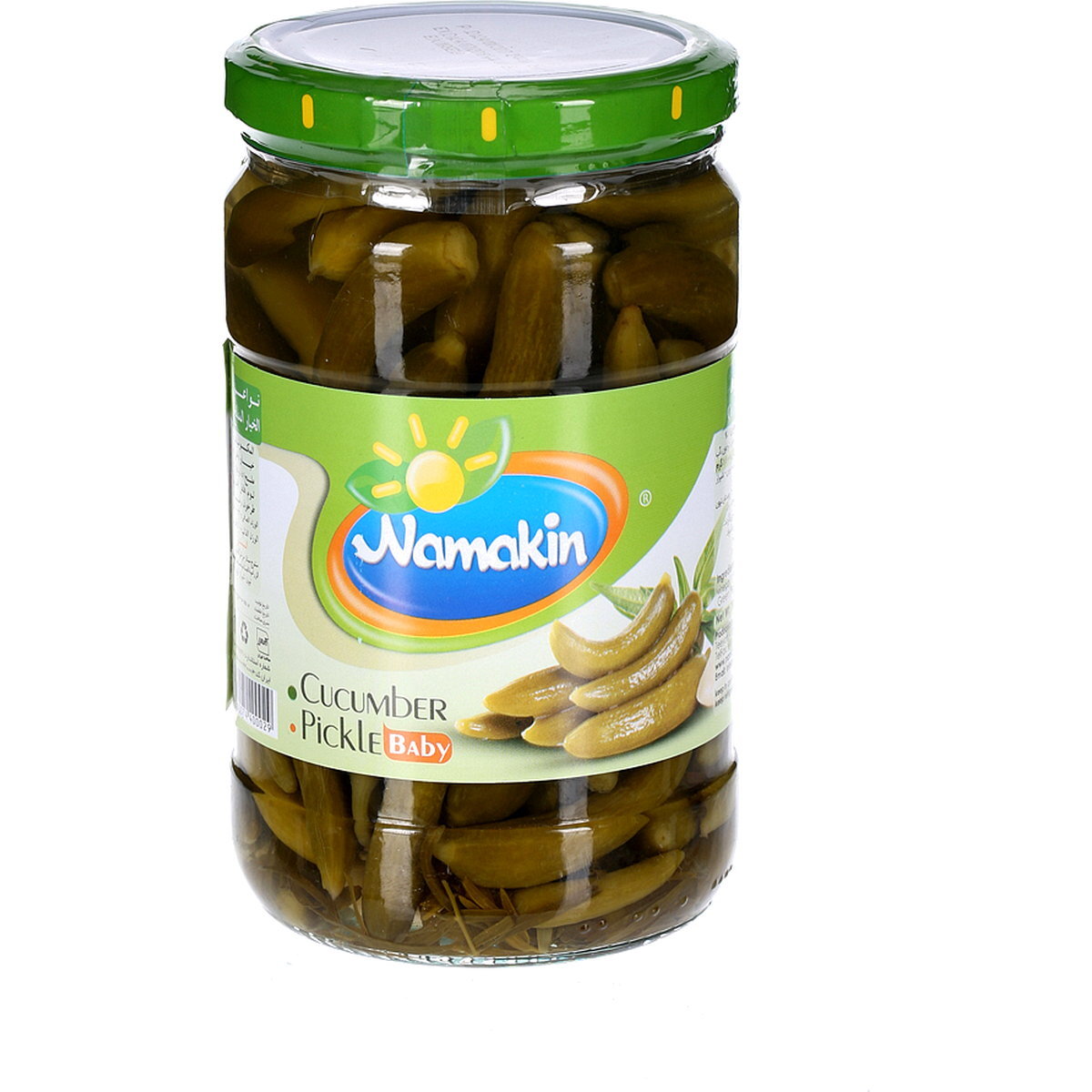 NAMAKIN Baby Cucumber Pickle Jar 1KG Carton Pack of 12