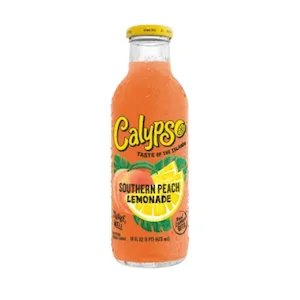 Calypso Southern Peach Lemonade 473ml – Sweet & Tangy Refreshment