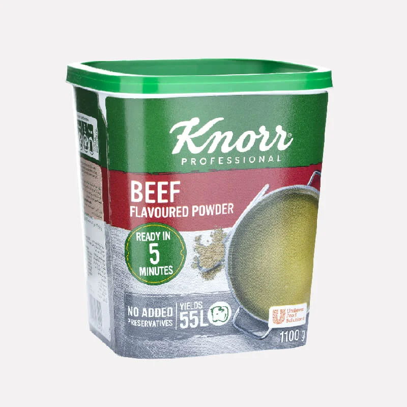 Knorr Beef Stock Powder 1KG Carton Pack of 6