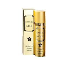 HAVOC Perfume Spray Gold 75ML Carton Pack of 24