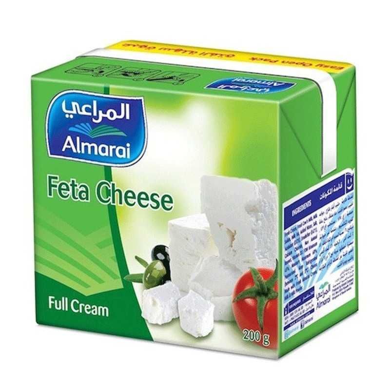 Almarai Feta Cheese Full Cream 200g - Premium Quality & Great Value
