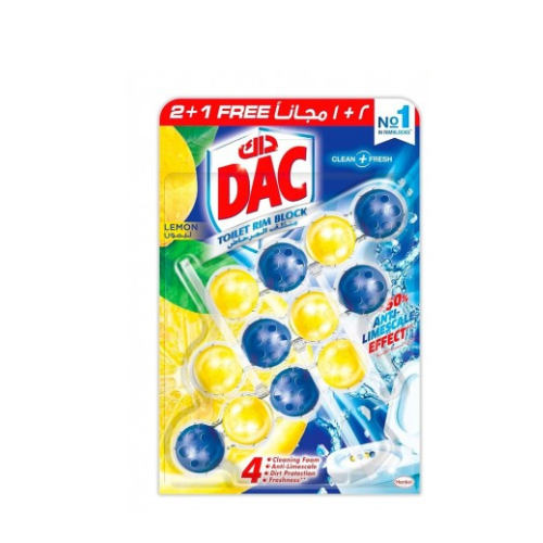 DAC Toilet Rim Block 150GM Pack of 3
