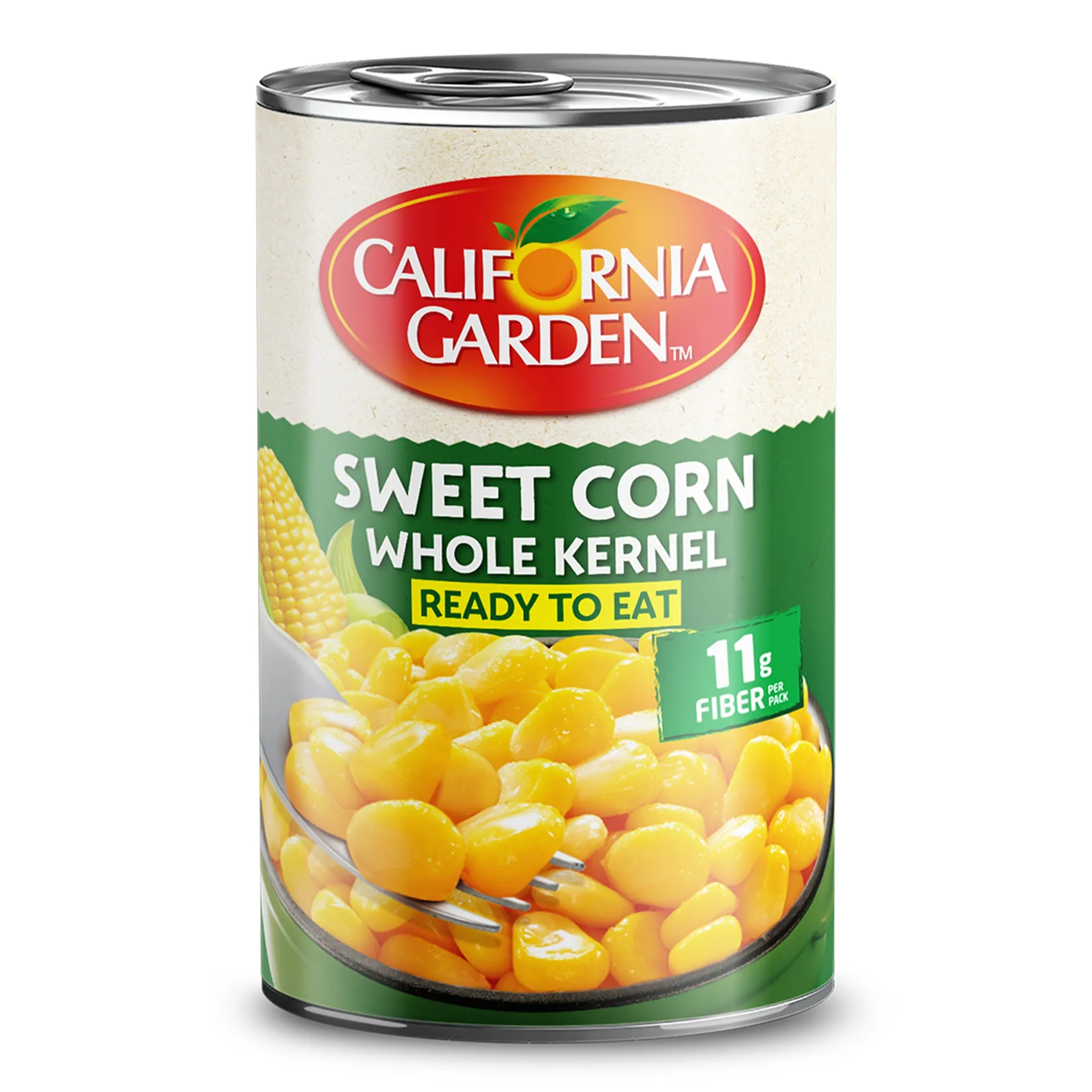 CALIFORNIA GARDEN Whole Sweet Corn 400g Carton Pack of 24