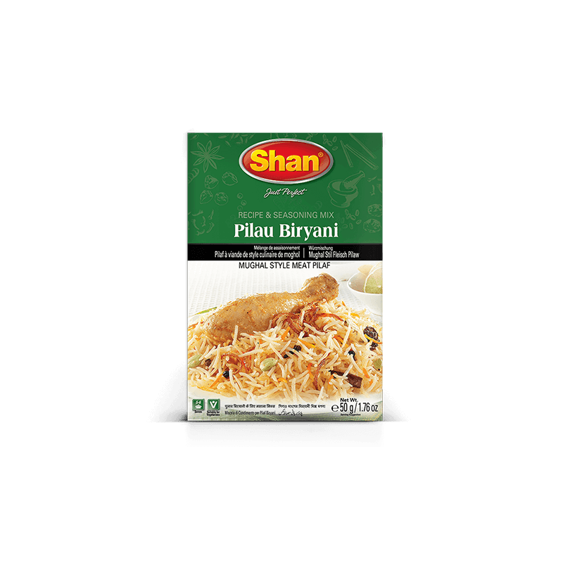 Shan Pulao Biryani Mix 50g – Aromatic Rice Masala