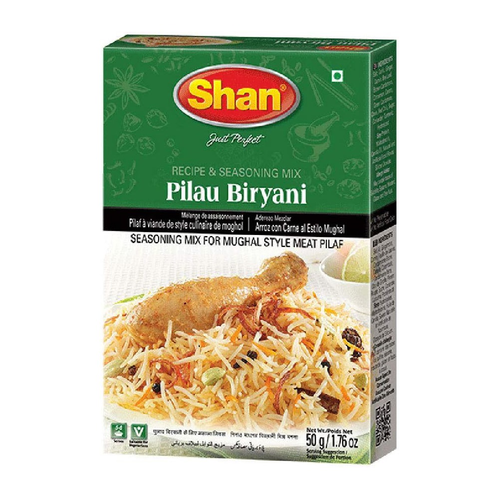 Shan Pulao Biryani Mix 50g – Aromatic Rice Masala